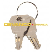 LiftMaster Replacement Keys (2) for KPW5 KPW250