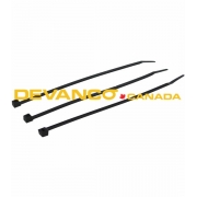 Cable Tie Standard 50 LB Black 7" Nylon 1000/pkg