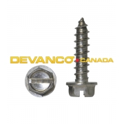 Fasteners Lag Screw Stainless Steel 1/4" x 1" Hex Washer Head 3/8" Sold Individually