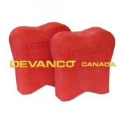 Ladder Bumpers Red Set of 2
