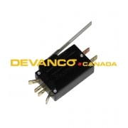 Manaras Double Snap-Action Limit Switch with Flat Lever