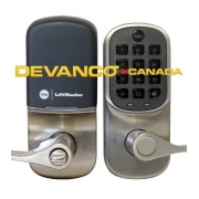 LiftMaster Yale Smart Keypad Lever Satin Nickel Finish  Includes 821LMC ***No Longer Available