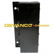 Steel-Faced Laminated Bumper Black 4" Projection Vertical Installation 20" x 11" Sold Individually Style P1