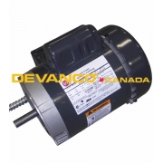 Micanan Electric Motor Only 1/2HP 110/220V 1PH C-Flange TEFC 56C