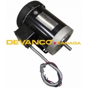 Micanan Electric Motor Only 1 HP 575V 3PH C-Flange TEFC 56C