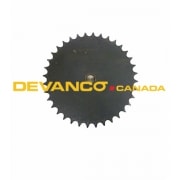 Sprocket 50B36 1" shaft 1/4" KW