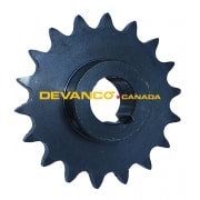 Micanan Sprocket 40B18 x 1" 1/4" Keyway
