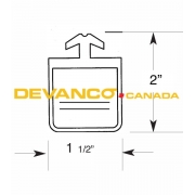 Miller Edge Black 2-Wire NM Right Hand Outlet Sold per Foot