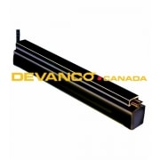 Miller Edge 2-Wire Black End Outlet 4 ft Long
