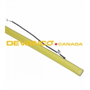 Miller Edge Yellow Right Hand Outlet 2-Wire 2" wide x 1-1/2" high Sold by the Foot