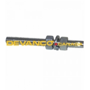 Micanan 3/8" Take-Up Bolt c/w 2 Hex Nuts & 1 Lock Washer