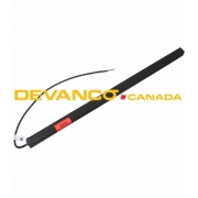 Miller Edge  Sensing Edge Black 2-Wire End Outlet 5ft Long