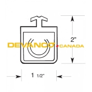 Miller Edge  Sensing Edge Yellow 2-Wire End Outlet 3 ft Long