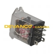 Micanan Reversing Relay 220VAC Coil DPDT (Flange Mount)