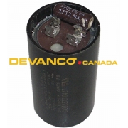 Micanan Emerson Motor Capacitor 1/2HP 110V 324-389uf  with Resistor  *** No Longer Available