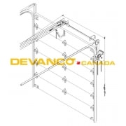 Manaras Trolley Hoist #41 Brake Release Kit Includes 12' Shaft