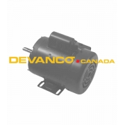 Manaras Electric Motor TEFC 1 HP 208/480V 3PH for N4/12 Applications