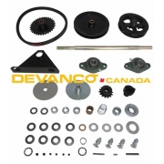 Manaras Clutch & Hoist Shaft Kit for Opera-SH Nema 4/12 (OSHW)