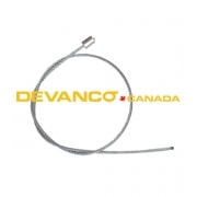 Micanan Brake Disconnect Cable 1/16" x 12"L c/w Cable Stop