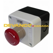 Lockable Mushroom Push Button with 1 NC Contact
