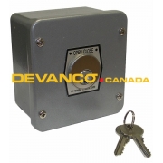 Micanan Key Switch O/C Tamper Proof Nema 4 Surface Mount