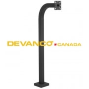 Pedestal Post 72" Gooseneck Pad Mount