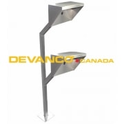 Aluminum Pedestal Post Dual Height 42" & 72"