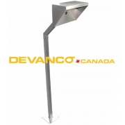 Aluminum Pedestal Post 72"