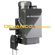 Micanan 1/2HP 208V 3P Gearhead Operator N1 Eyes Monitored ECB Right Hand