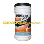 Devanco Power Wipes Heavy Duty Dual Sided Cleaning Towels 110/Bucket