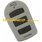 Manaras 3-btn Dip Switch Transmitter 313 MHz