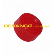 Rubber Button Cover Red for 3BLM PBS