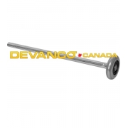 Roller 2" Steel 9-1/2" stem 10 ball Hurricane Roller