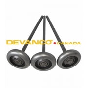 Roller 3" Steel 11" stem 10 ball