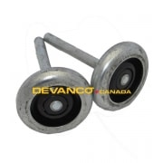 Roller 3" Steel 4" stem 10 ball