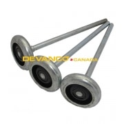 Roller 3" Steel 9" stem 10 ball Torque Force