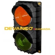TriLite Stop & Go Traffic Signal 24V LED Black Housing