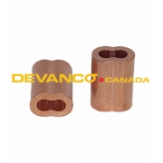 Copper Sleeve 1/4" 100 Sleeves per Pkg  *price on request