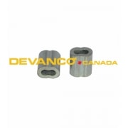 Zinc Plated Copper Sleeve 1/8" 100 Sleeves per Pkg  *price on request