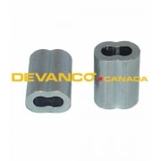 Zinc Plated Copper Sleeve 3/16" 100 Sleeves per Pkg  *price on request