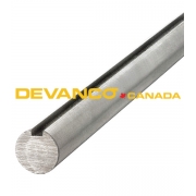 Solid Shaft 1" Keyed 13 ft Galvanized