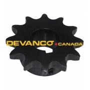 Sprocket 50B12 for a 1" Shaft 1/4" keyway