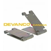 Super Sneaky Low Headroom Garage Door Hinge No Tabs Sold as a Pair