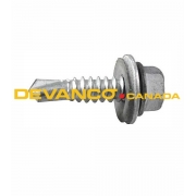 Stainless Hinge Tek Screw 1/4" x 1" Self-Driller with Washer