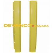 Track Guard 48" Tall Safety Yellow  Sold as a Pair  No Floor Plate