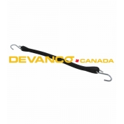 Tarp Strap Bungee with Galv. S-Hooks 15"