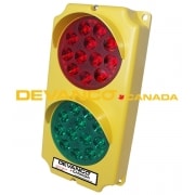 Devanco Stop and Go Light Yellow Housing 12-24V LED