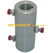 Coupler 1" Bore Non-Ajustable